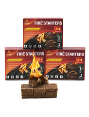 Nvkrvks Fire Starter Squares 192 count pack front view