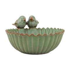 NWFashion Fun Garden Flower Planter front view with bird design