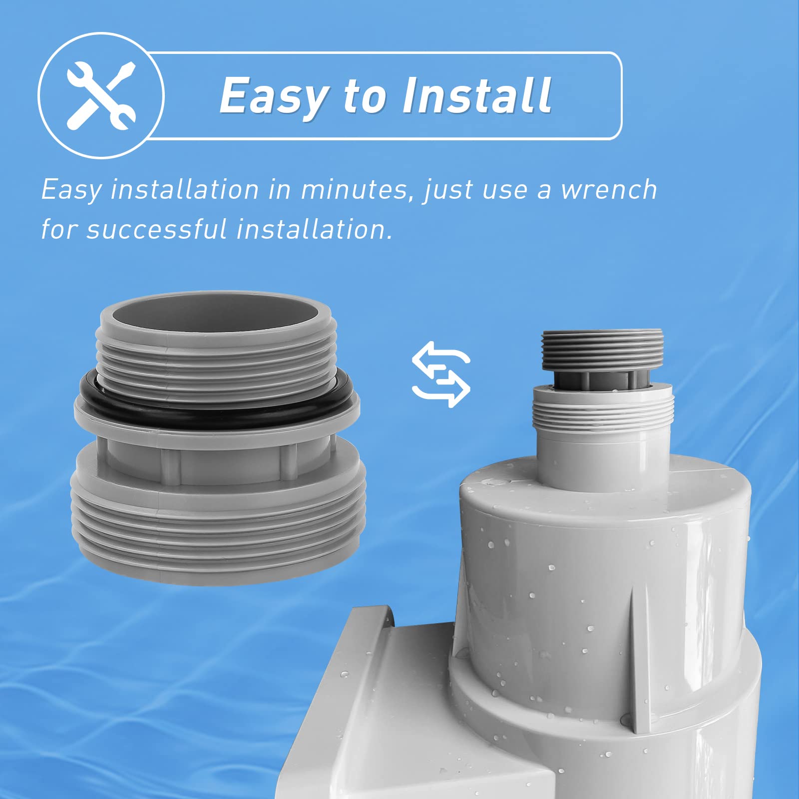 O-rings from ArrogantF Hose Conversion Adapters Kit