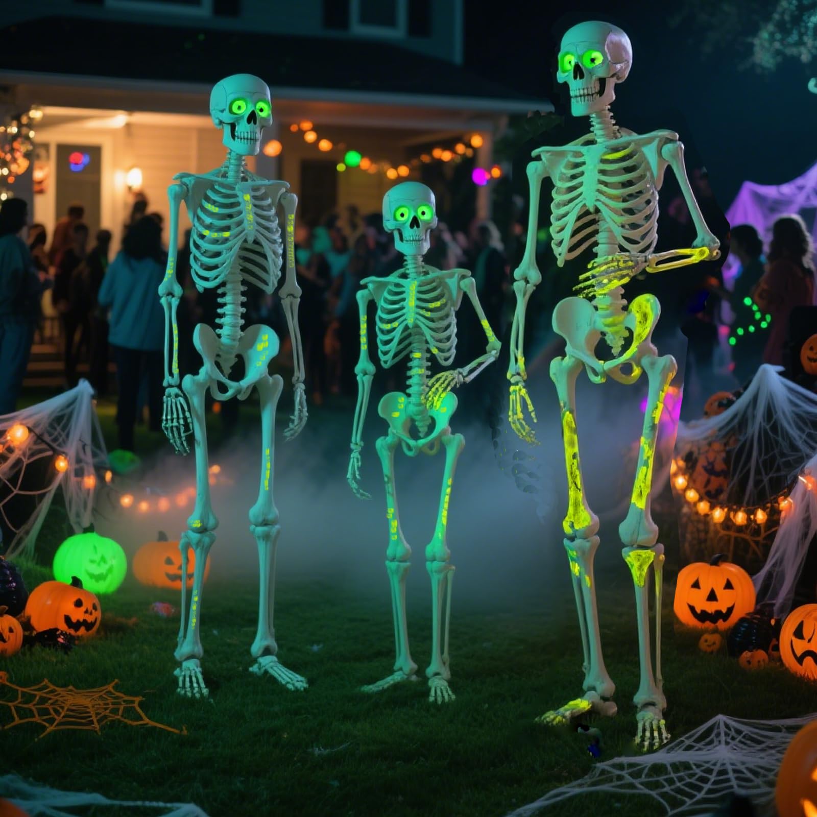 Oddwaxs life-size skeleton with DIY glow-in-the-dark kit