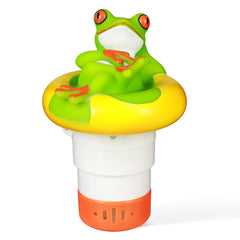 ODJSY Mini Frog Floating Chlorine Dispenser front view
