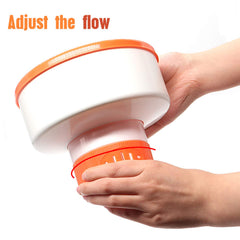 ODJSY Pool Chlorine Floater with 3-inch chlorine tablet for demonstration