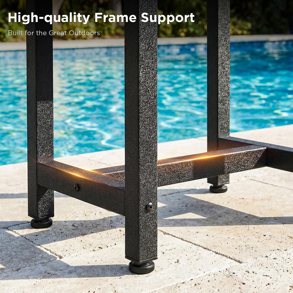 ODK Outdoor Side Table close-up of tabletop
