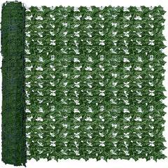 ODTORY Artificial Ivy Privacy Screen Fence Panel front view