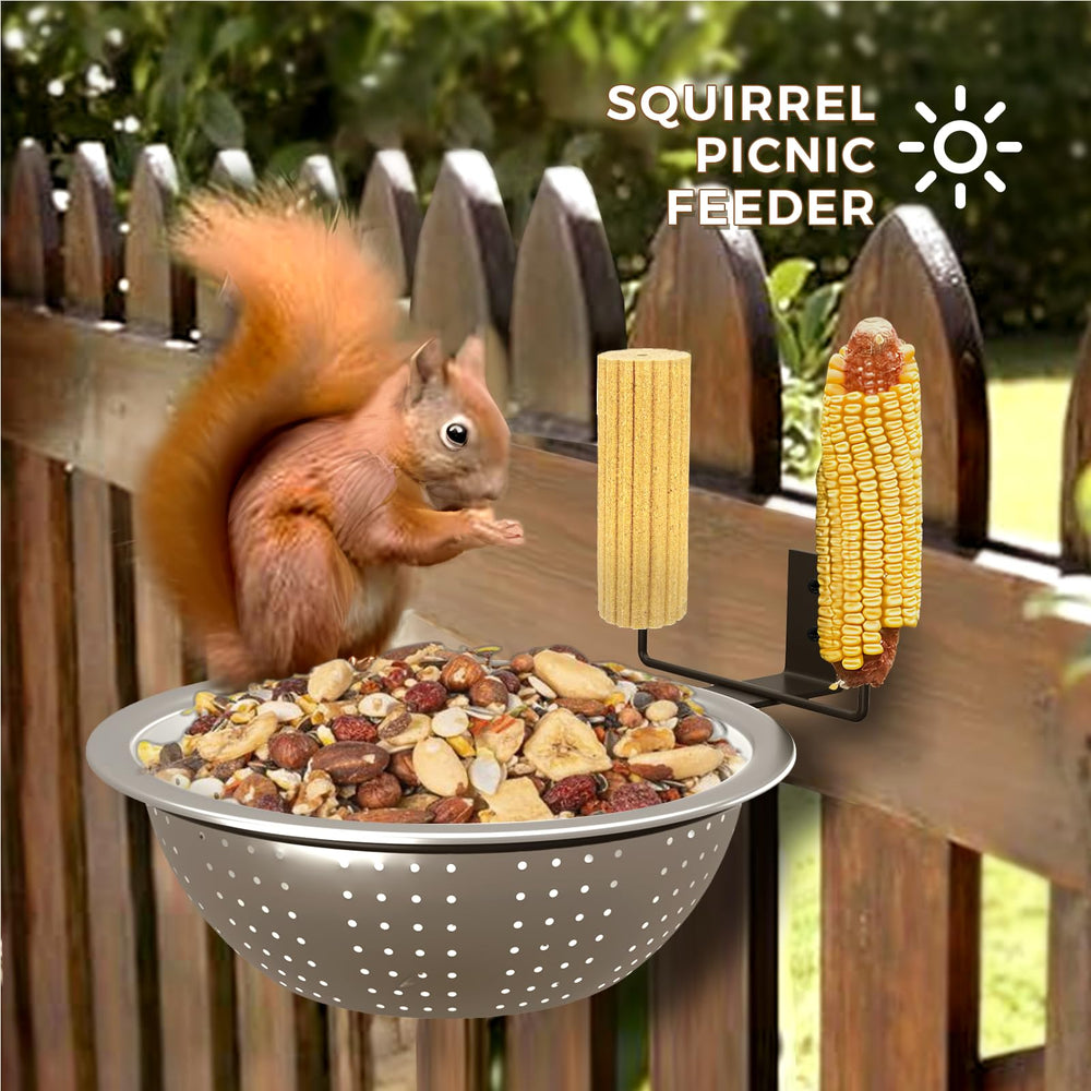 Ofasixx bird feeder mounted on a tree