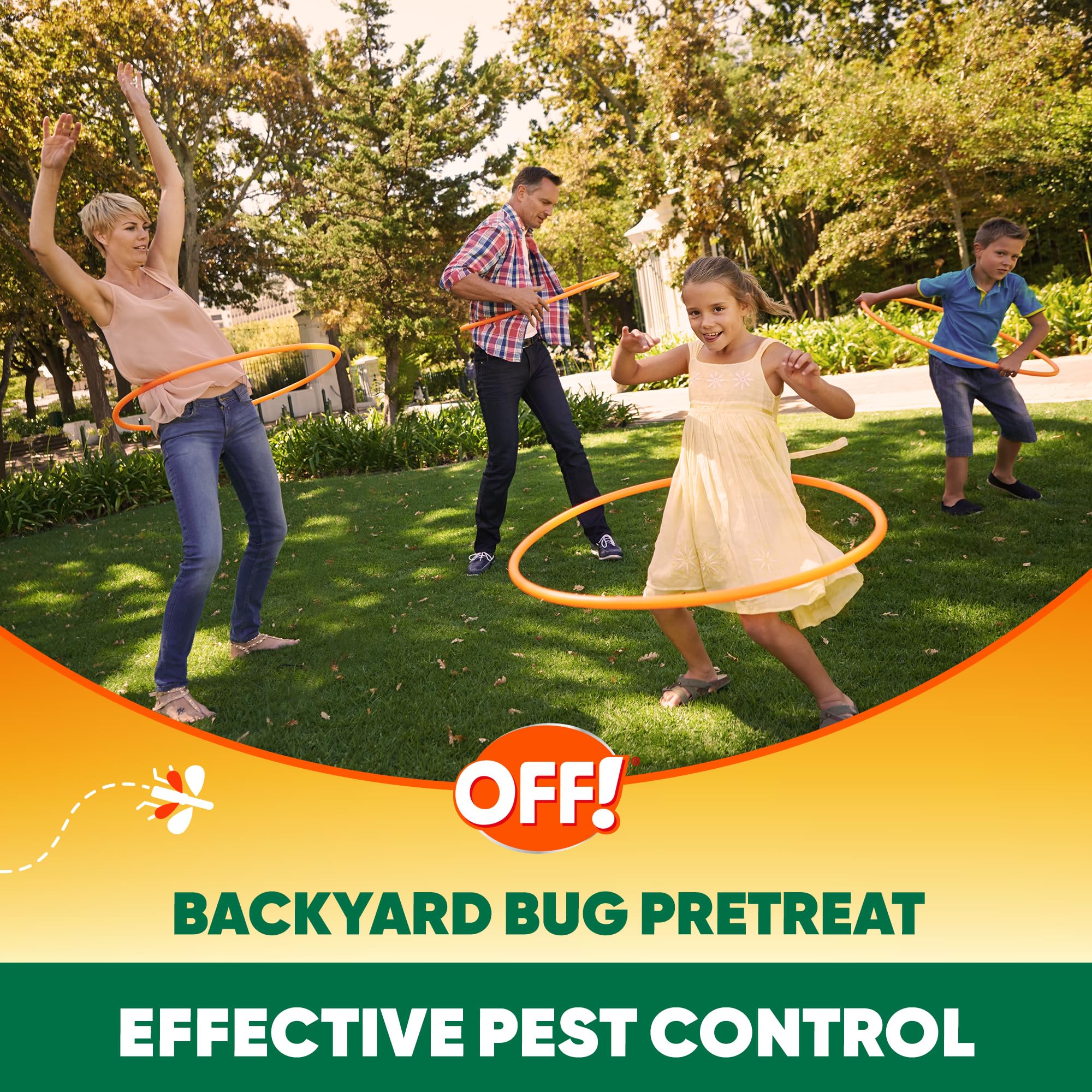 OFF! Backyard Bug Control coverage area illustration