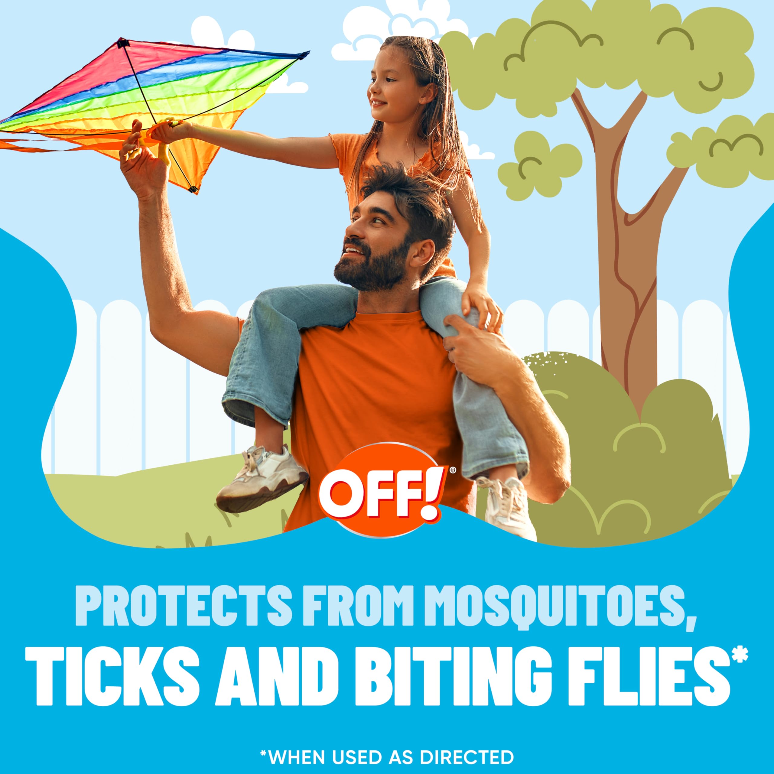 OFF! Insect & Mosquito Repellent Spray 5 oz showing ingredient list