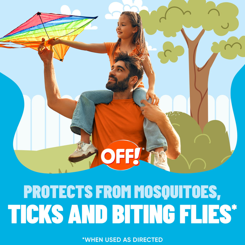OFF! Insect & Mosquito Repellent Spray 5 oz showing ingredient list