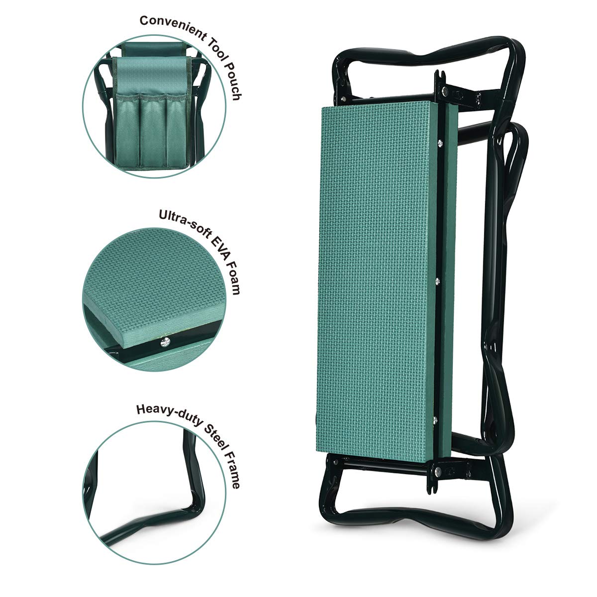 OFFICEJOY Garden Kneeler being used in a garden setting