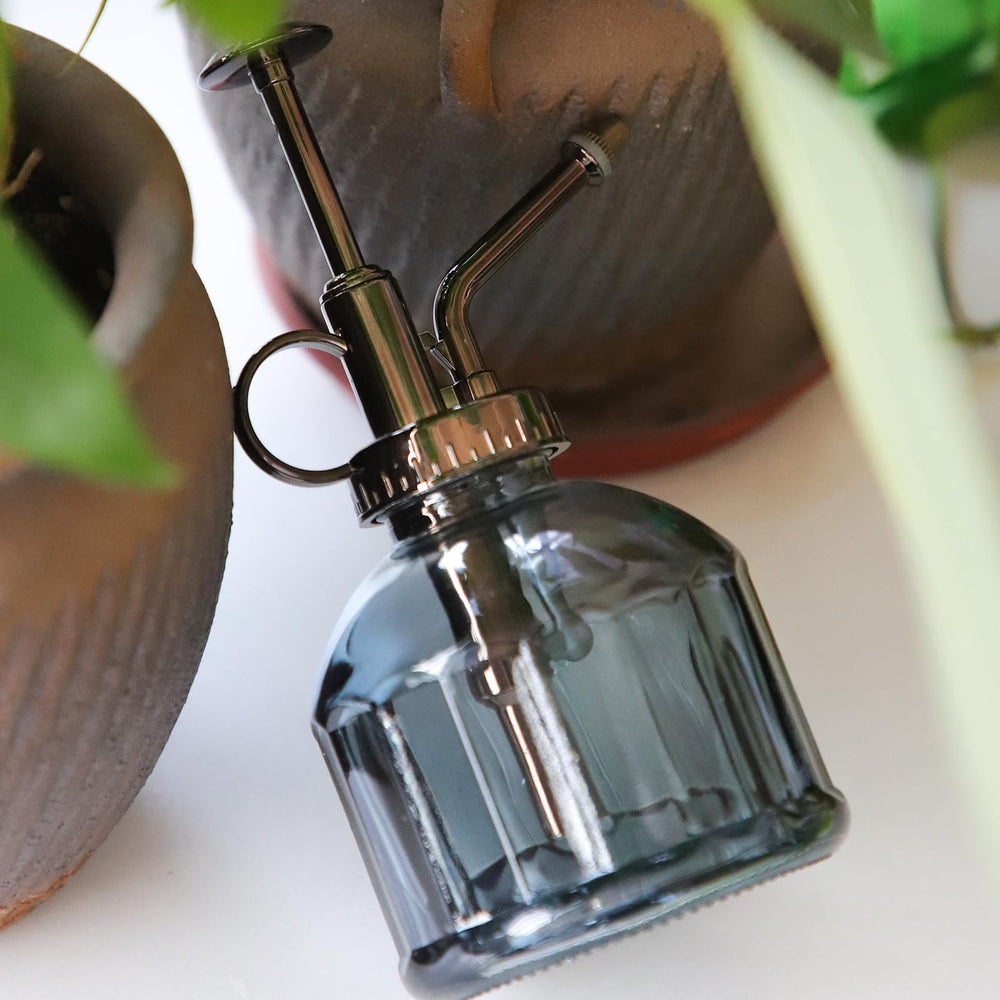 OFFIDIX Glass Plant Spray Bottle E-Grey top view