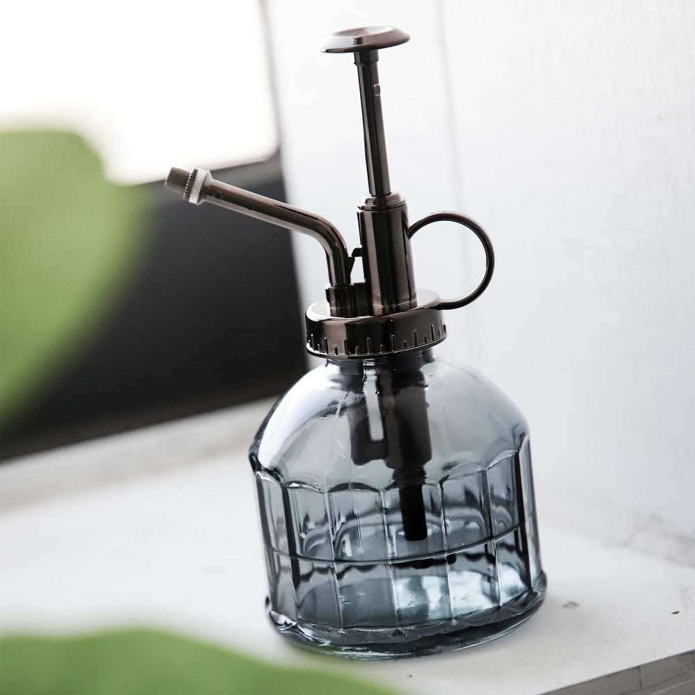 OFFIDIX Glass Plant Spray Bottle E-Grey with sprayer