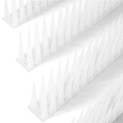 OFFO Bird Spikes 4" high frosted white model front view