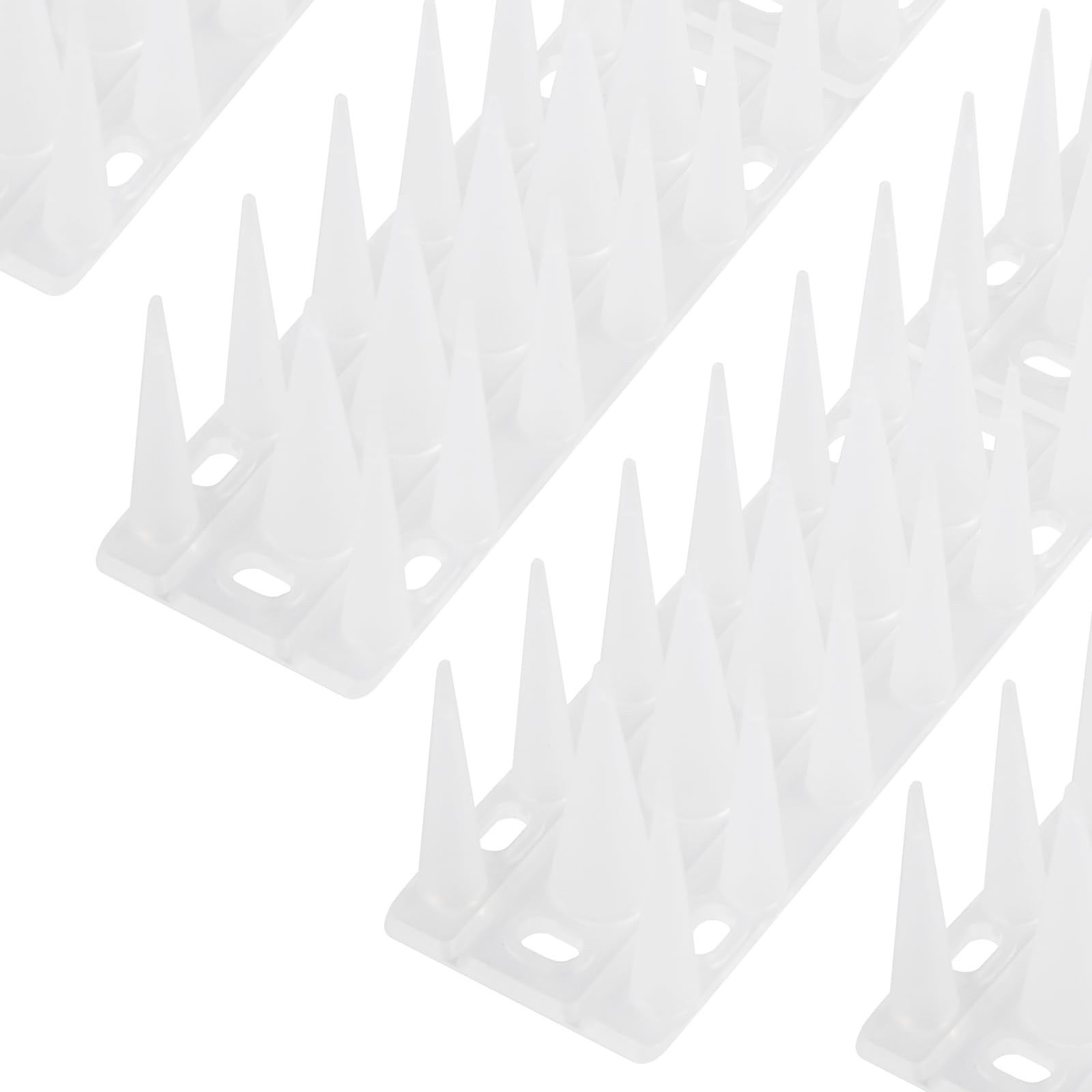 OFFO Bird Spikes frosted white front view