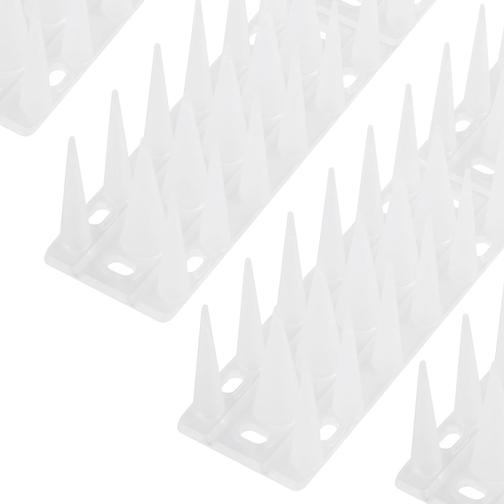 OFFO Bird Spikes frosted white front view
