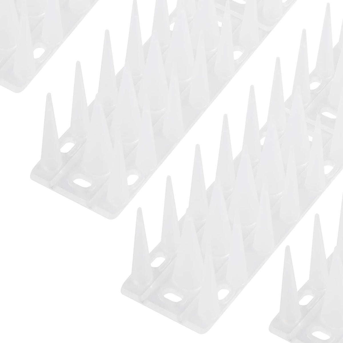 OFFO Bird Spikes frosted white front view