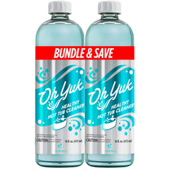 Oh Yuk Hot Tub Cleaner 2-Pack 16 Fl oz bottles front view