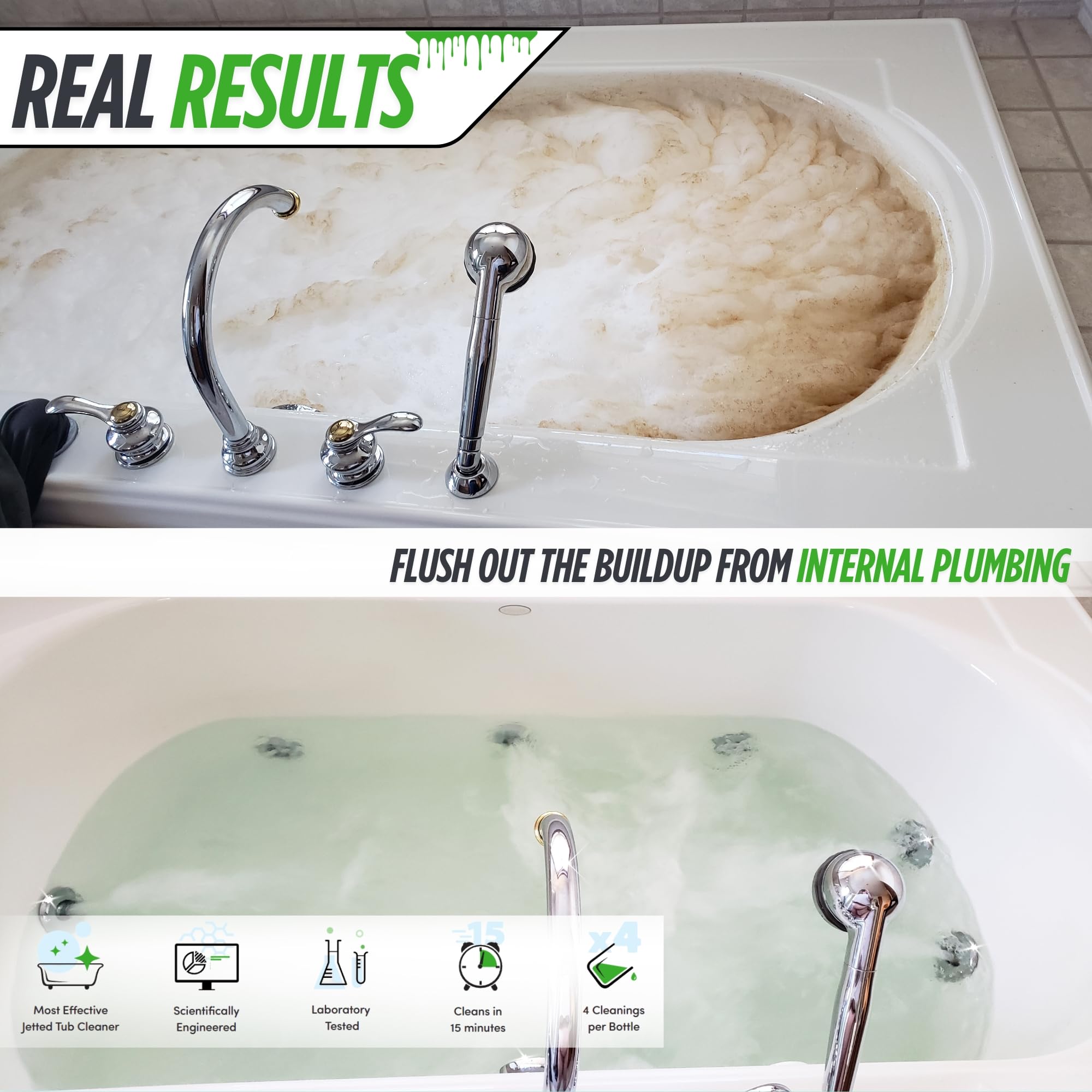 Oh Yuk Jetted Tub Cleaner ingredients and information
