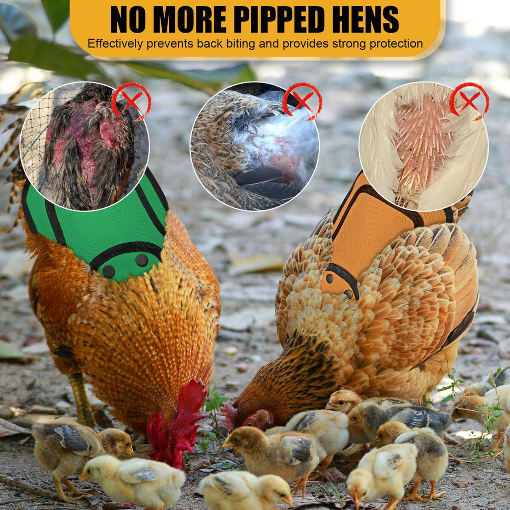 OIUXIMT Chicken Saddle in dark grey colour displayed