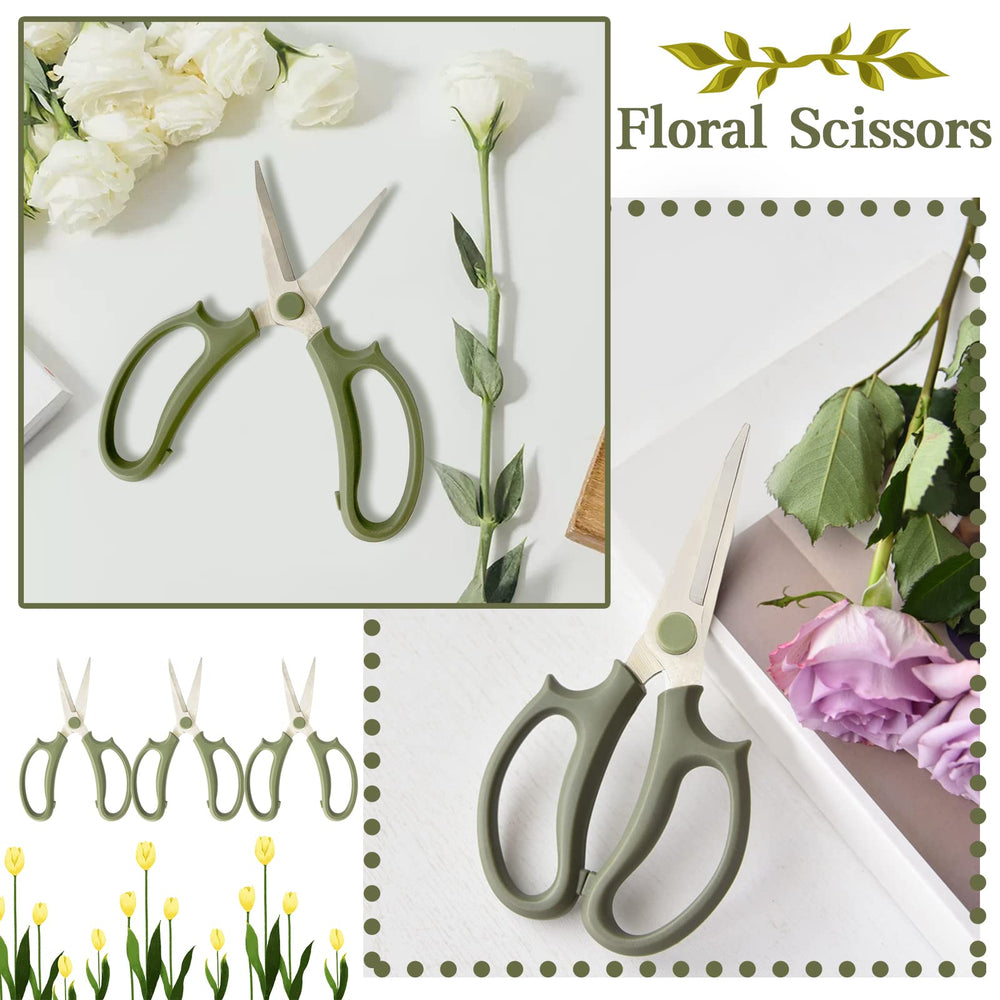 OJYUDD Garden Flower Scissors and their maintenance instructions
