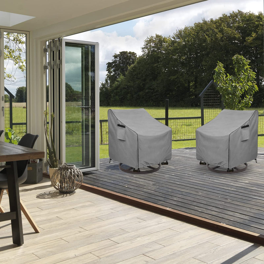 okcool Patio Chair Cover with reinforced handles