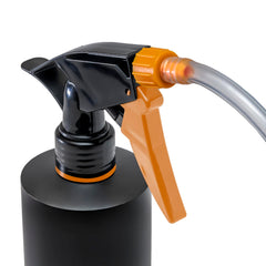 Oklahoma Joe's 12-ounce spray bottle with marinade injector attached