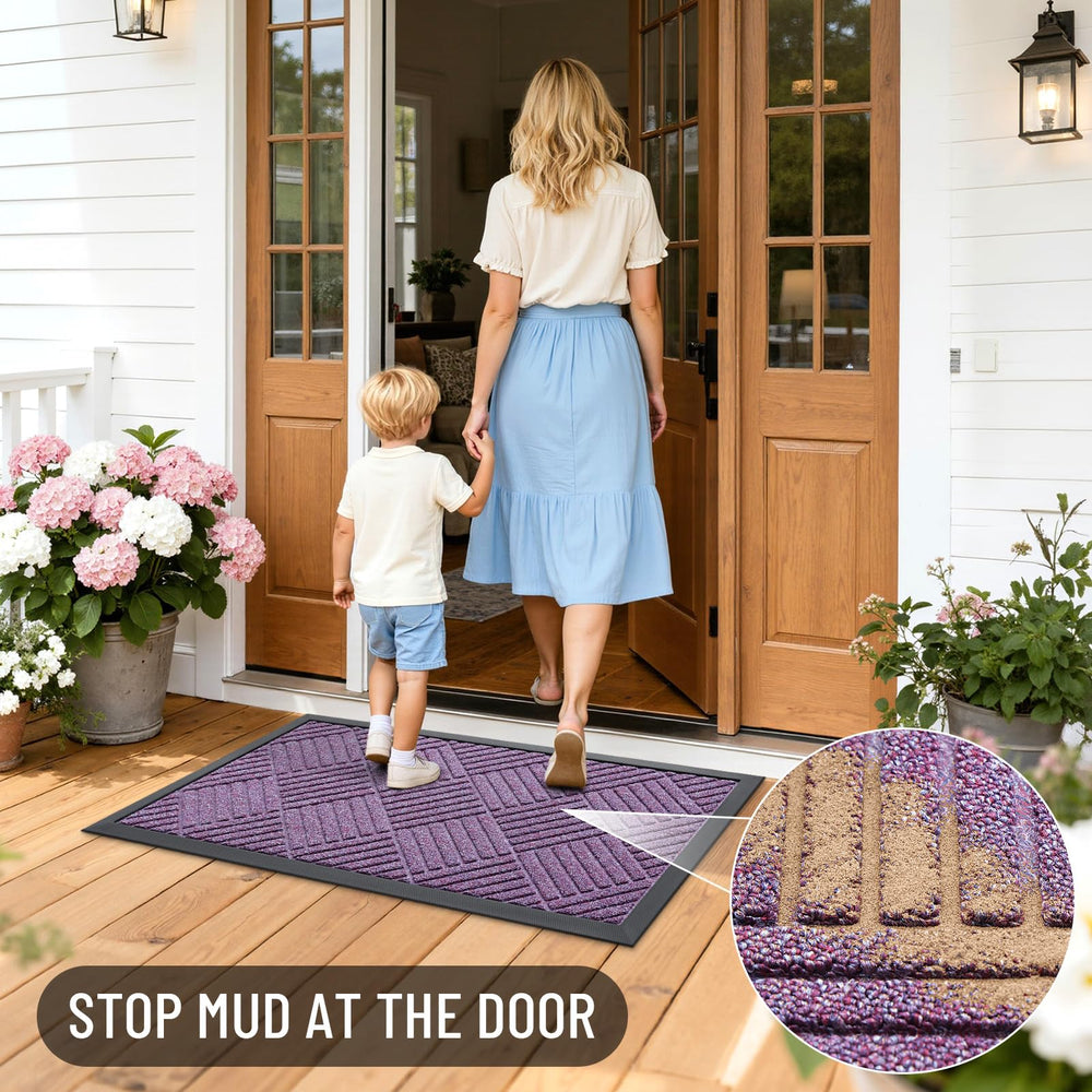 OLANLY Door Mat 47x23 in a kitchen scenario
