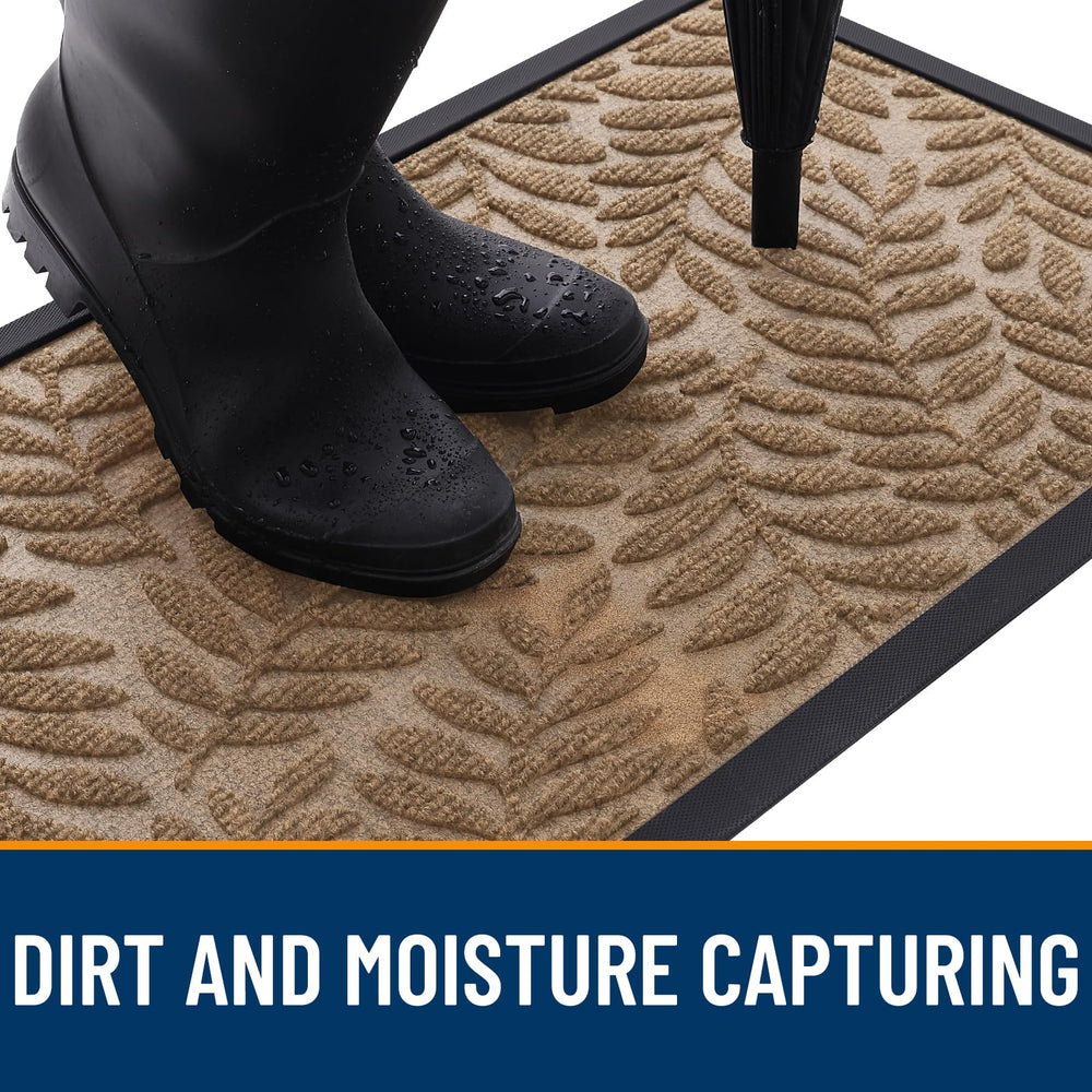 OLANLY Door Mat captured dirt and moisture