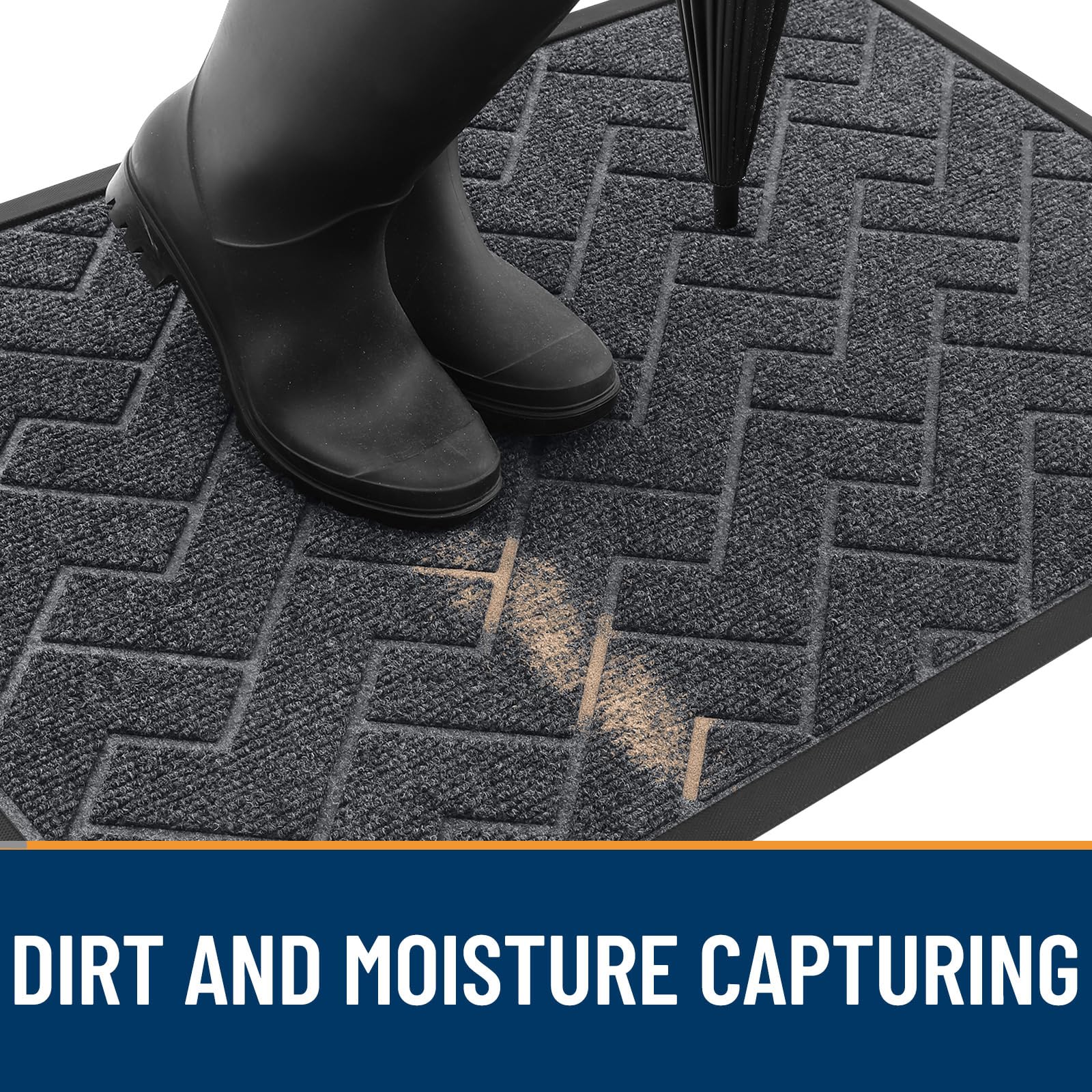OLANLY door mat versatile for indoor use