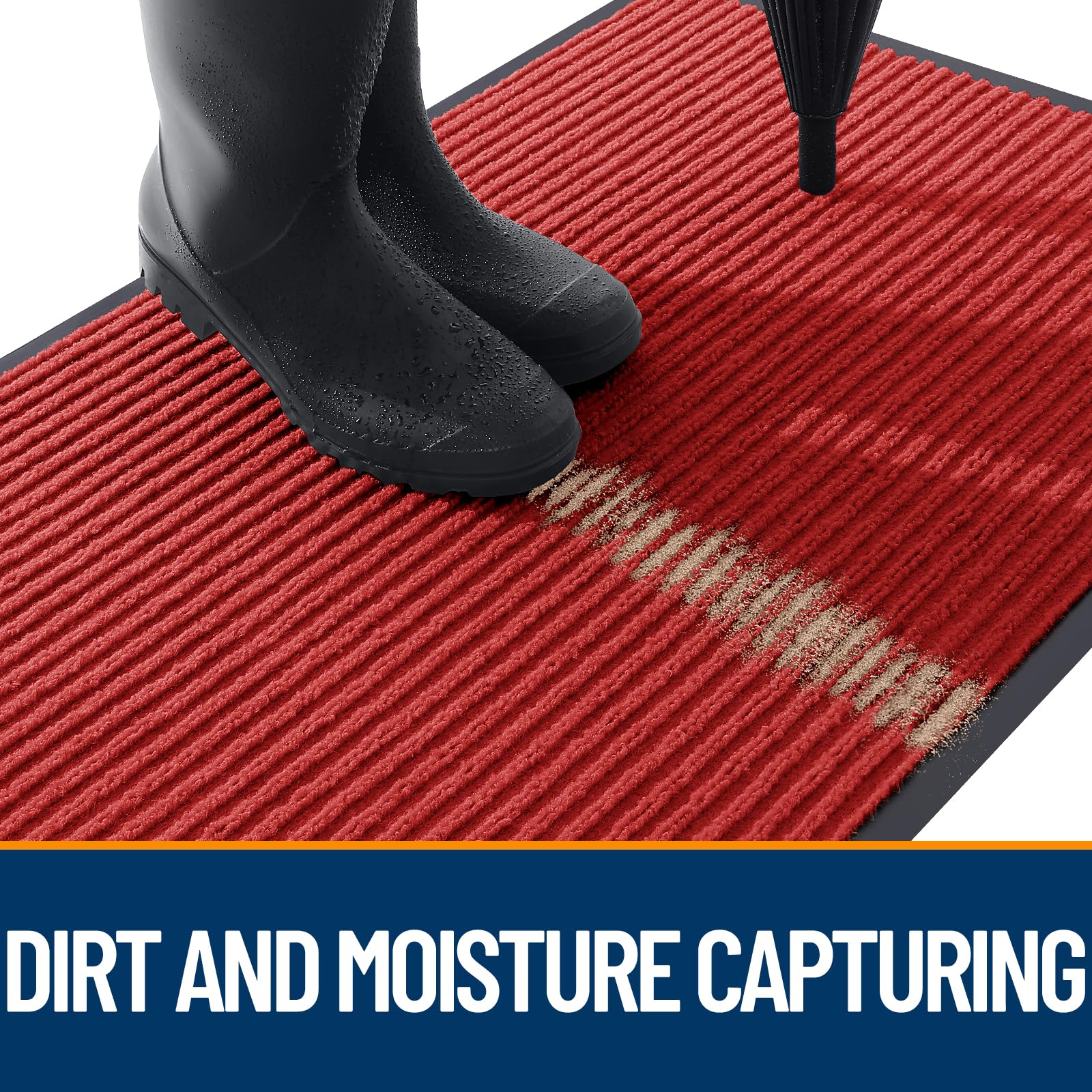 OLANLY doormat absorbing moisture and dirt