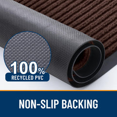 OLANLY doormat displaying the non-skid backing