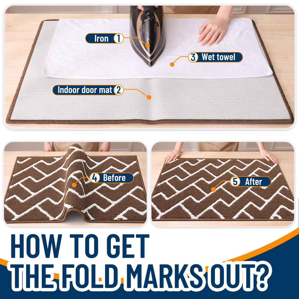 OLANLY doormat in a kitchen setting