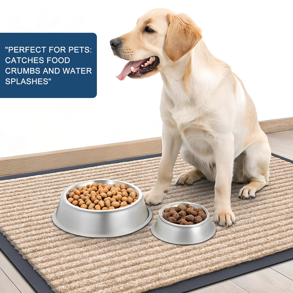 OLANLY doormat in a stylish entryway setting