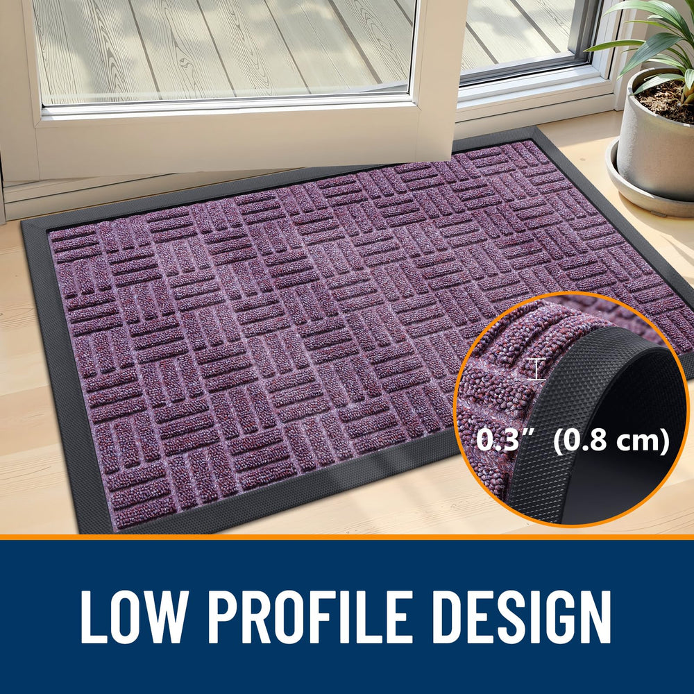 OLANLY doormat in an entryway setting