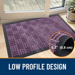 OLANLY doormat in an entryway setting
