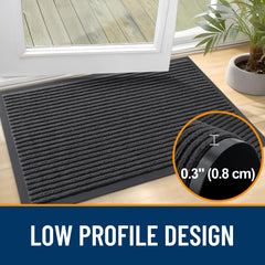 OLANLY doormat in entryway setting