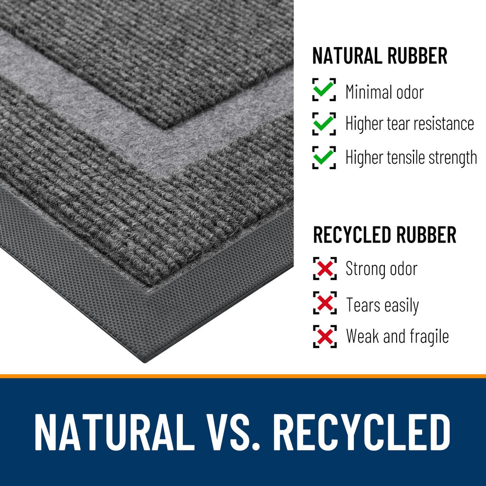 OLANLY doormat in outdoor setting
