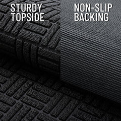 OLANLY doormat low-profile design side view