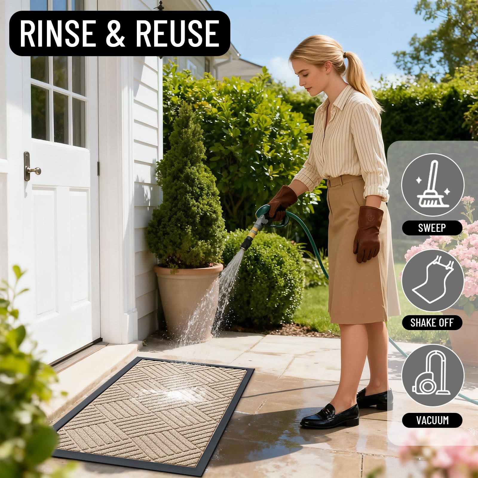 OLANLY doormat package dimensions