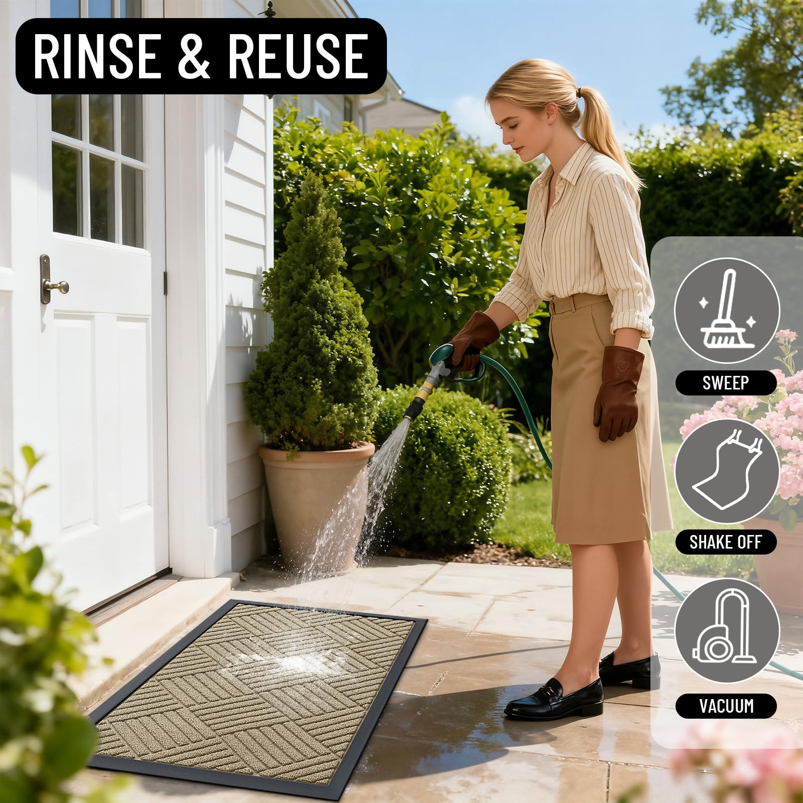 OLANLY doormat packaging