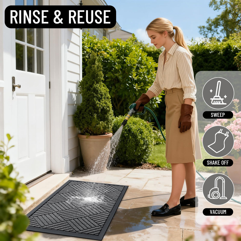 OLANLY doormat packaging detail