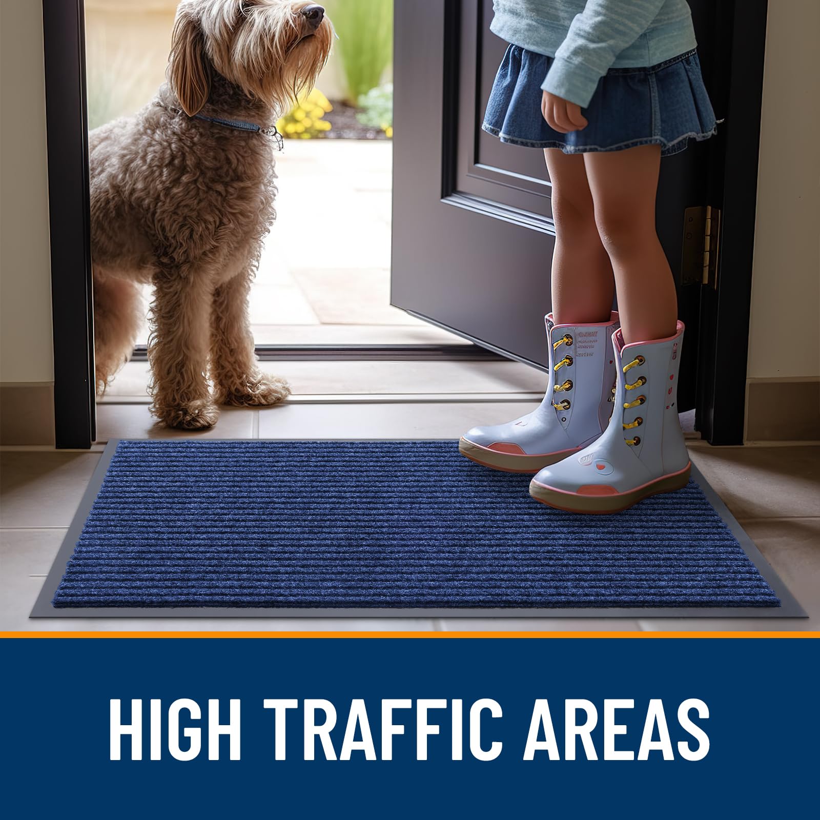 OLANLY doormat packaging display