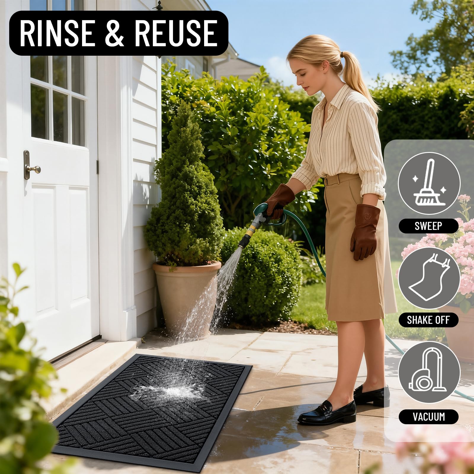 OLANLY doormat packaging front view
