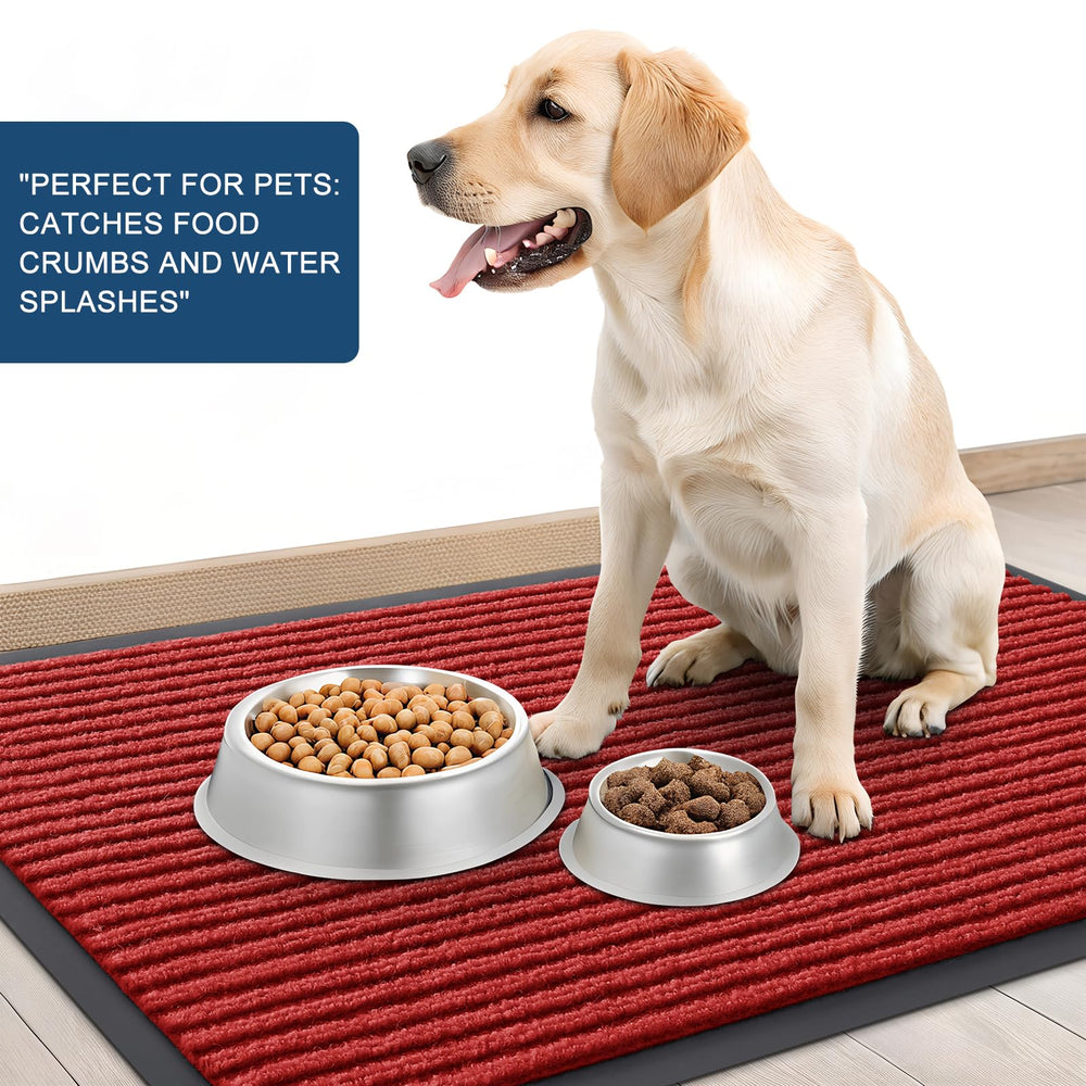 OLANLY doormat rolled up for storage