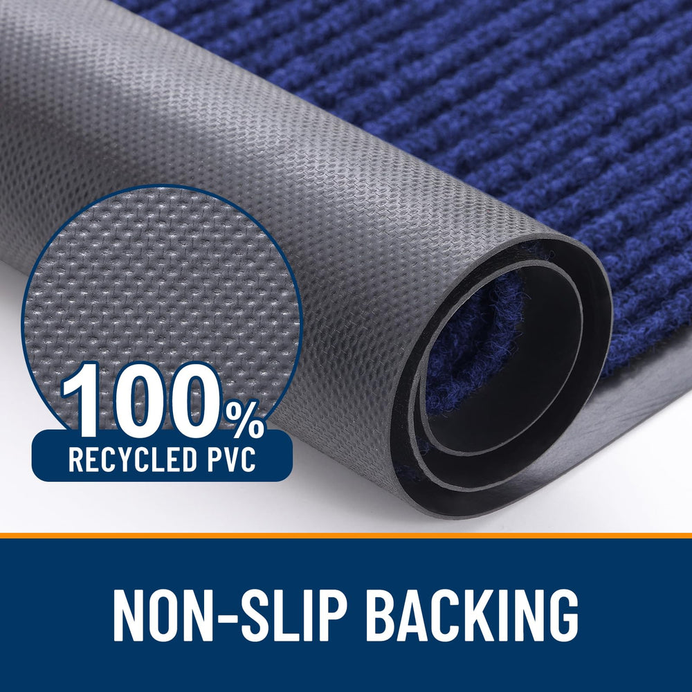 OLANLY doormat showing non-skid backing