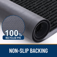 OLANLY Front Door Mat in outdoor setting