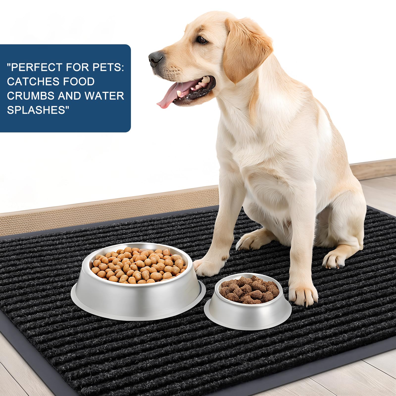OLANLY Front Door Mat in outdoor setting