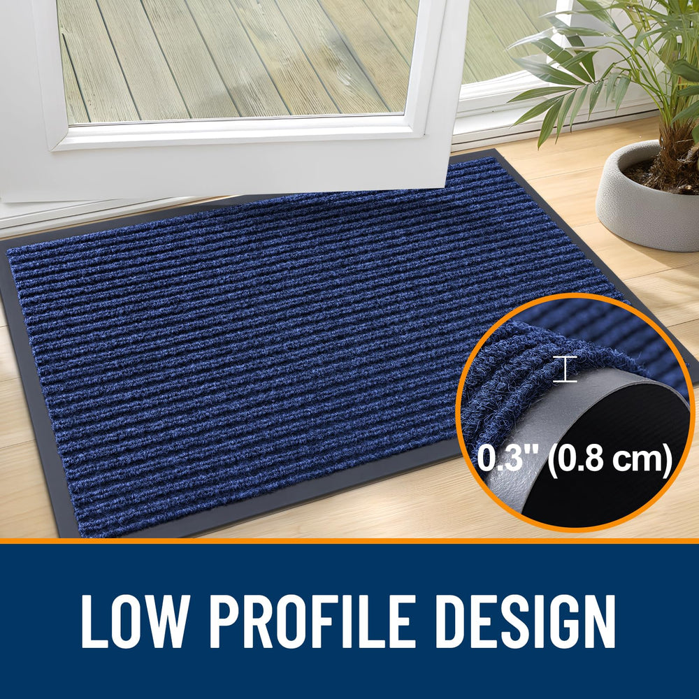 OLANLY Front Door Mat in outdoor setting at an entrance
