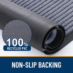 OLANLY Front Door Mat in outdoor setting by the door