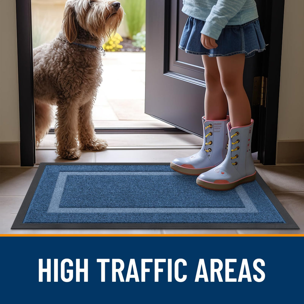 OLANLY Front Door Mat packaging display