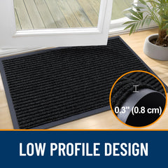 OLANLY Front Door Mat placed at entryway